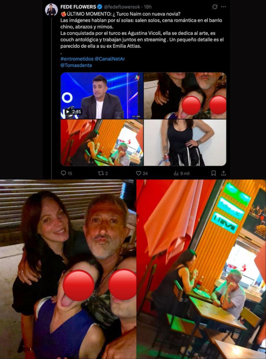 Agustina Vícoli, Turco Naim