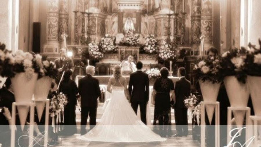 Ángel Di María y Jorgelina Cardoso