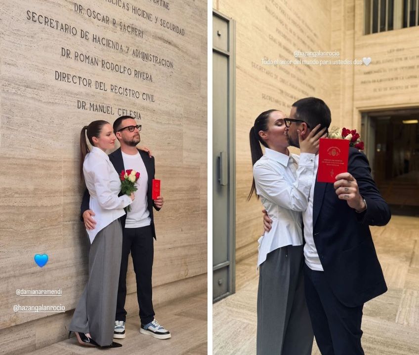 Lucía Galán, Rocío Hazán, Damián Aramendi