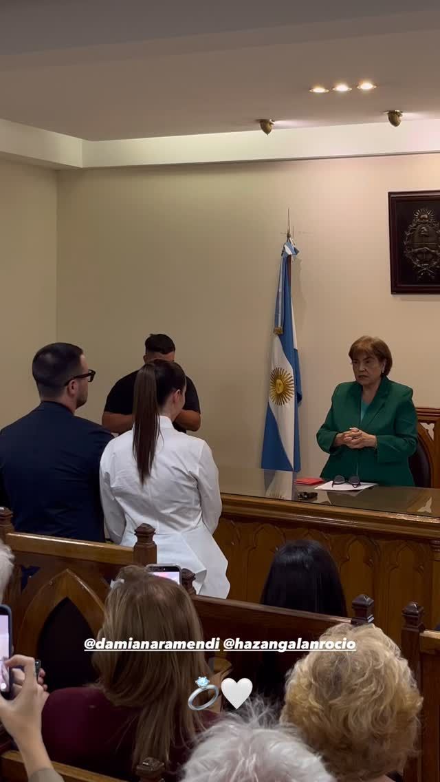 Lucía Galán, Rocío Hazán, Damián Aramendi