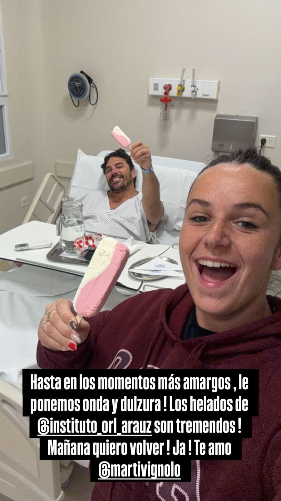 Operaron a Matías Alé