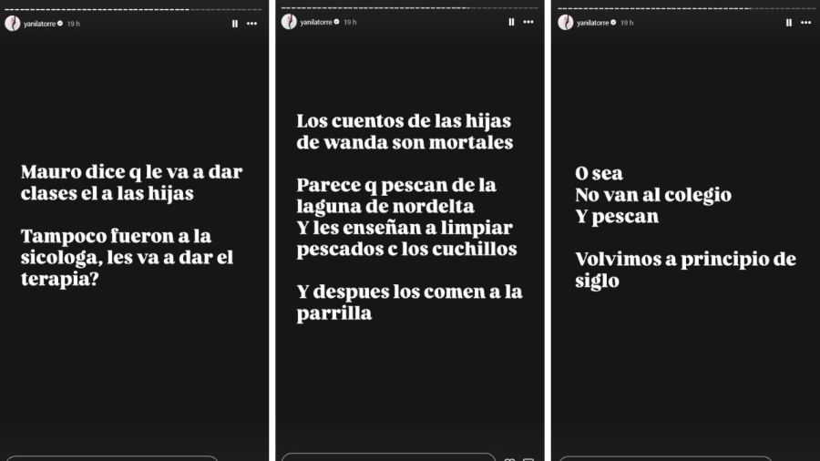 Yanina Latorre reveló cómo son los días de Mauro Icardi junto a sus hijas