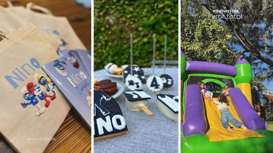 El cumpleaños del hijo de Julieta Nair Calvo