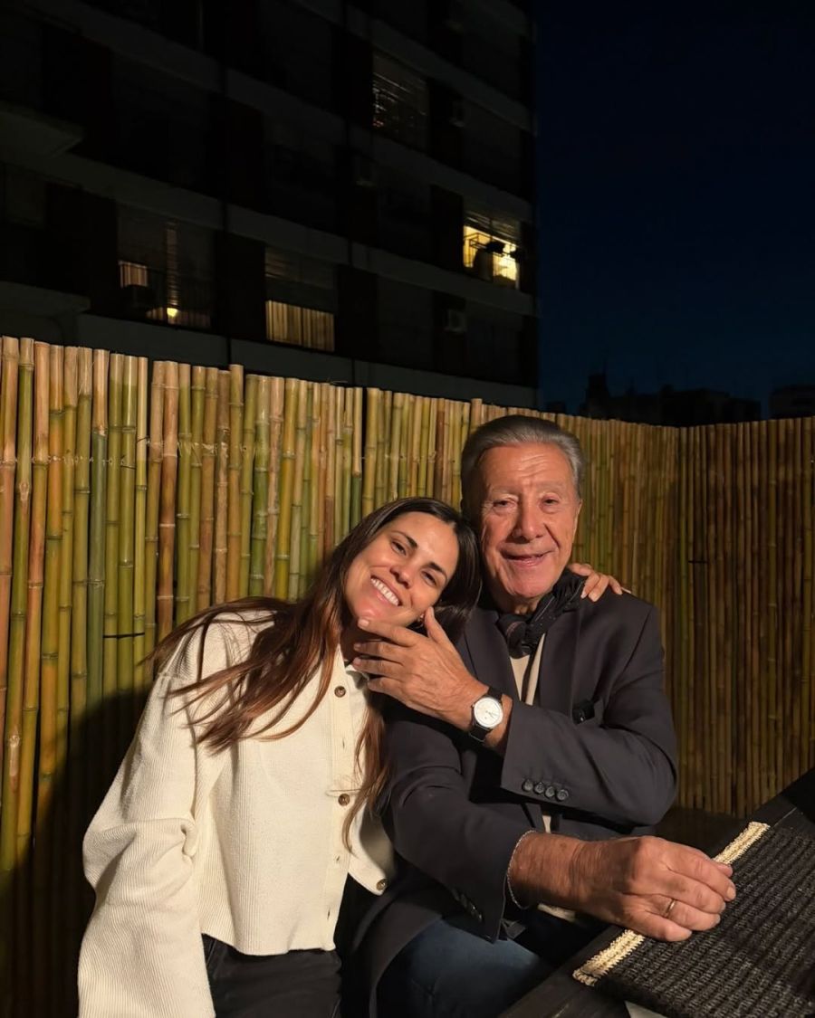 Juan Alberto Mateyko y sus hijos