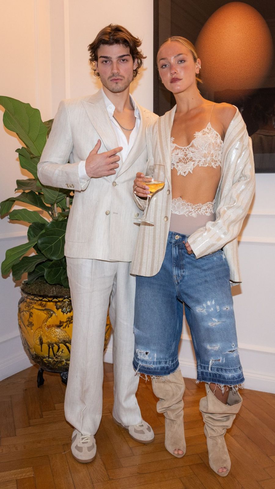 Sofía Solá y Luca Bertoldi