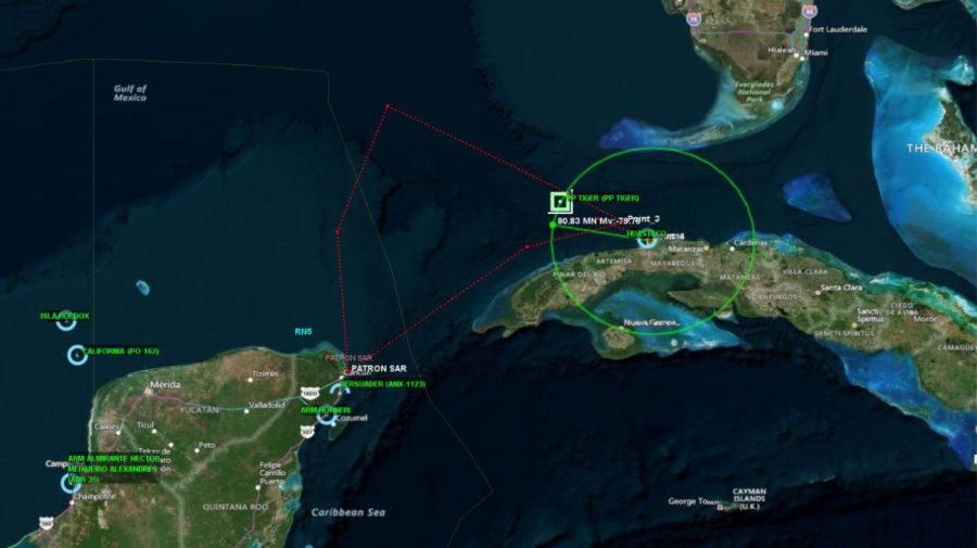 Buques ayuda humanitara mexicanos
