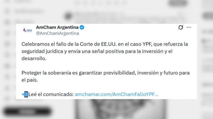 Comunicado Amcham Argentina