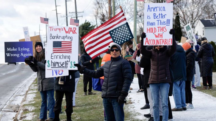 Movilización No Kings, contra Trump 28032026