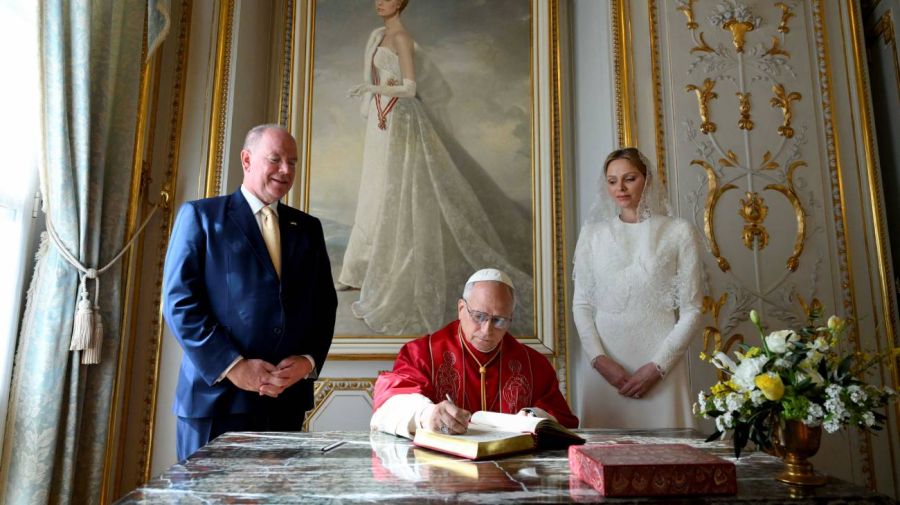 Papa León XIV en Mónaco 28032026