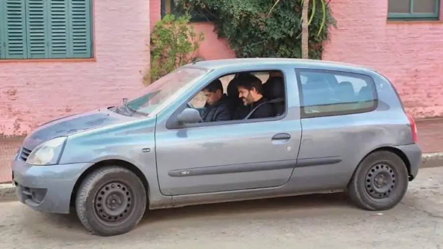 El Clio de Bianco, con el que Kicillof ganó las elecciones de 2019.