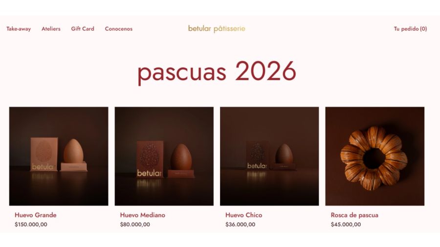 Los precios de los huevos de Pascua de Damián Betular