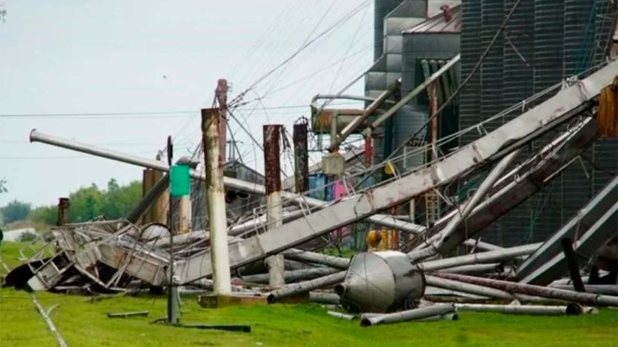 Tornado en el Sur de Santa Fe 29032026