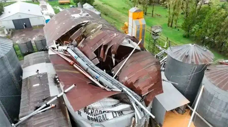 Tornado en el Sur de Santa Fe 29032026