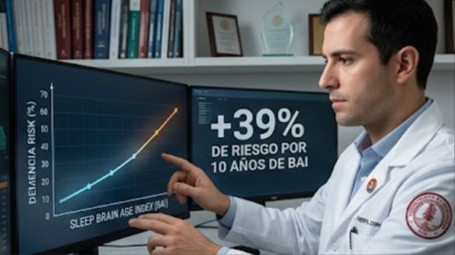 El índice de edad cerebral basado en el sueño predice el riesgo de demencia