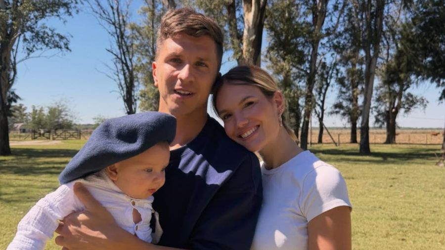 Faustino, Eva Bargiela y Gianluca Simeone