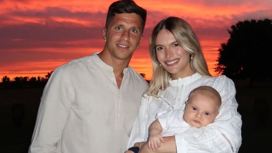 Faustino, Eva Bargiela y Gianluca Simeone