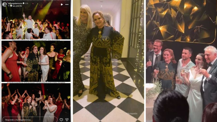 Lucía Galán Casamiento hija