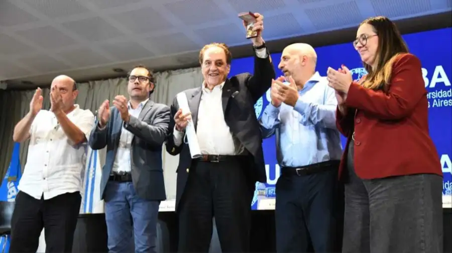 Doctorado Honoris Causa en uba económicas a Carlos Heller