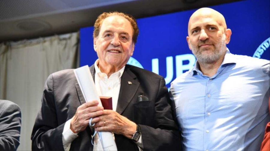 Doctorado Honoris Causa en uba económicas a Carlos Heller