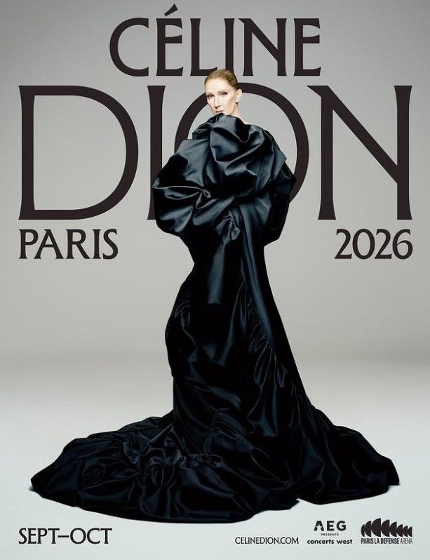 Celine Dion en Paris