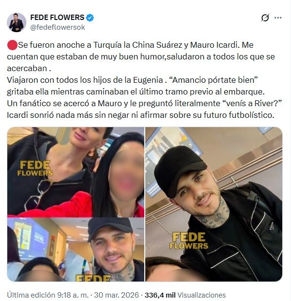 China Suárez y Mauro Icardi