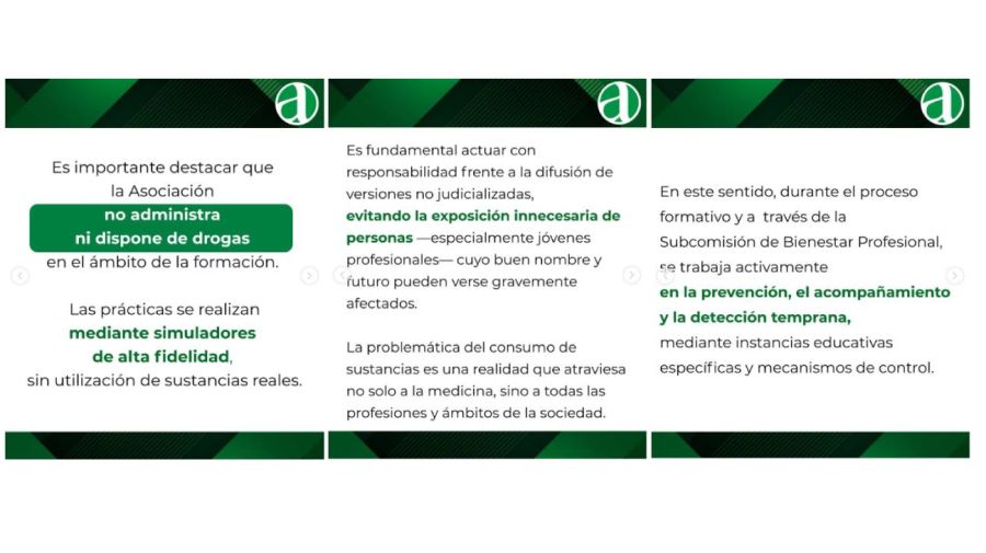 Comunicado Asociacion de Anestesia 31032026