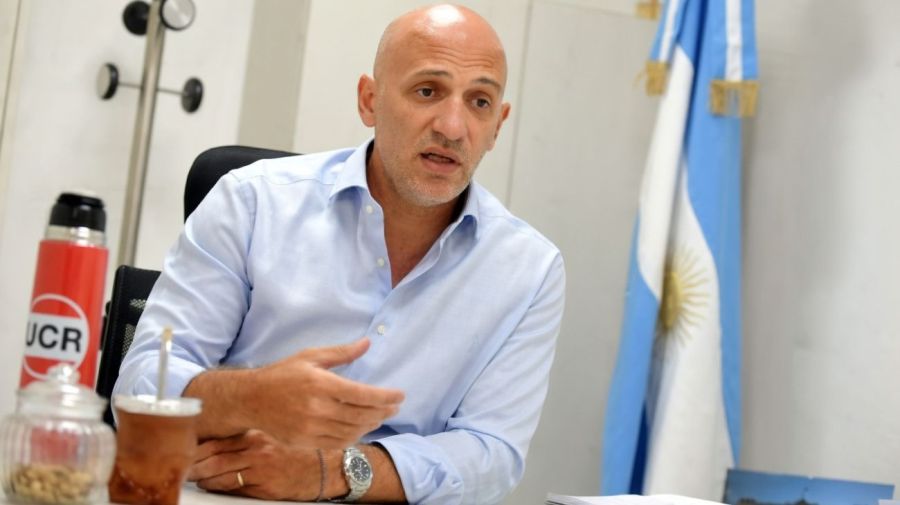 El vicerector de la Universidad de Buenos Aires, Emiliano Yacobitti