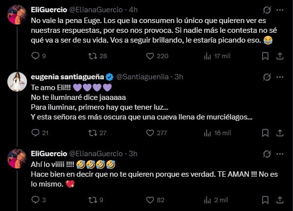 Eugenia Ruiz y Eliana Guercio contra Laura Ubfal