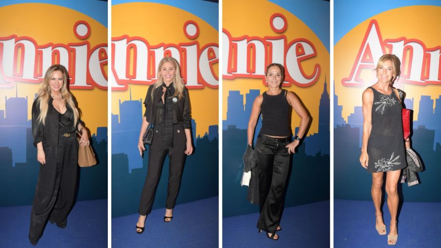 Los looks para una noche de estreno de teatro / Créditos: Prensa Annie