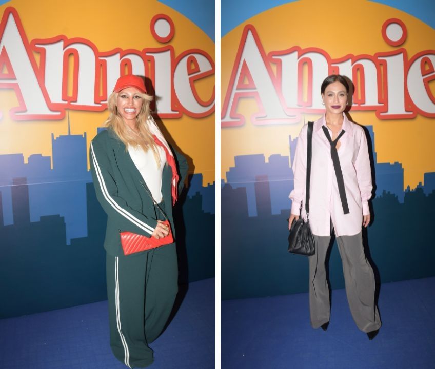 Los looks para una noche de estreno de teatro / Créditos: Prensa Annie