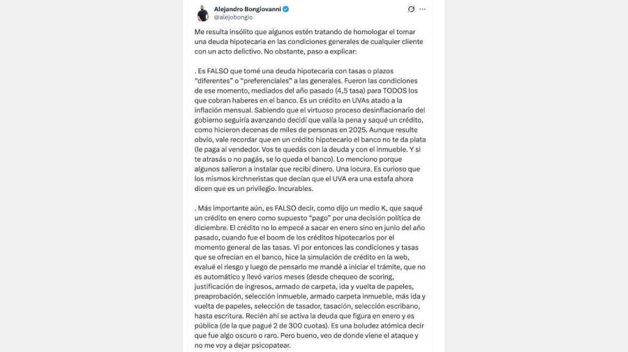 Alejandro Bongiovanni y Mariano Campero X 20260402