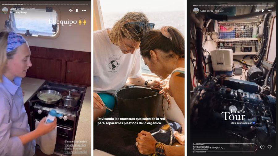 Así es el velero en el que Juana Viale cruzó el Atlántico