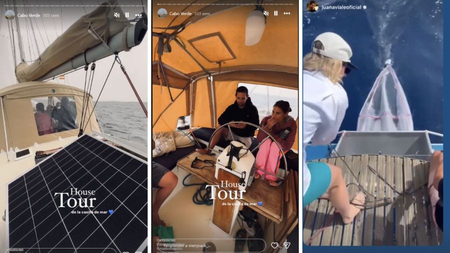 Así es el velero en el que Juana Viale cruzó el Atlántico