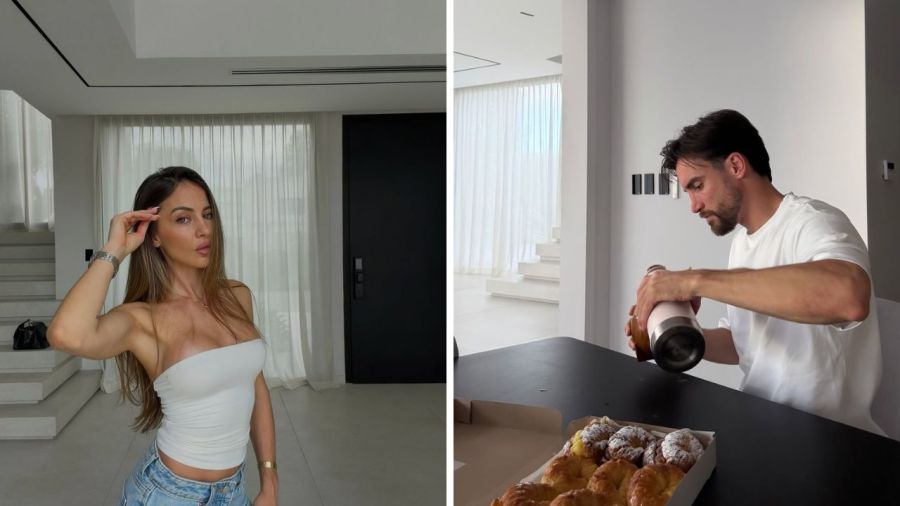 Casa de Caro Calvagni y Nicolás Tagliafico en Buenos Aires