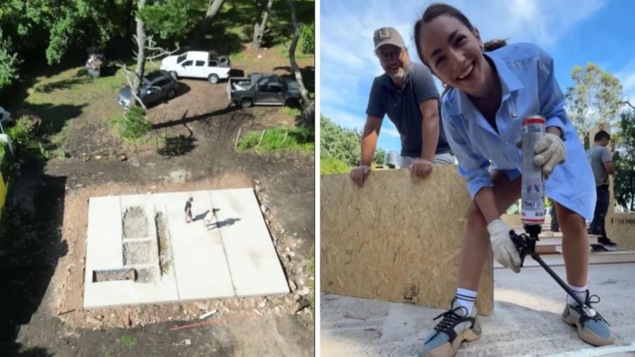 Casa de Thelma Fardin y Nico Riera en Chapadmalal