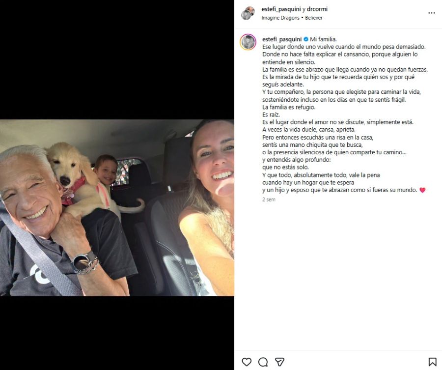 Estefanía Pasquini y Alberto Cormillot