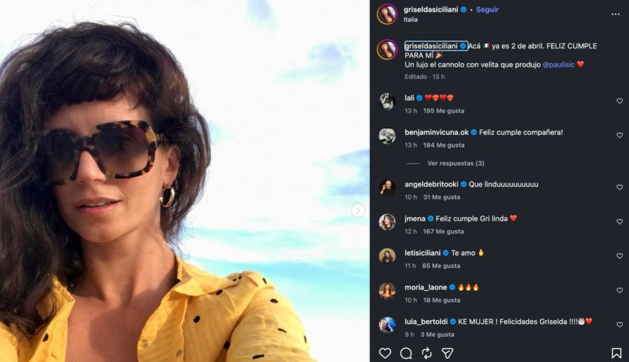 Griselda Siciliani, Margarita Suar