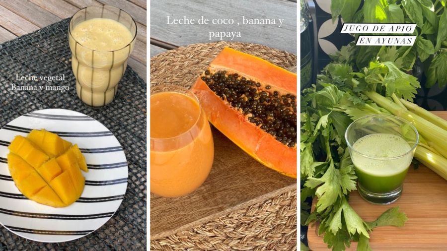 Jugos de Juliana Awada