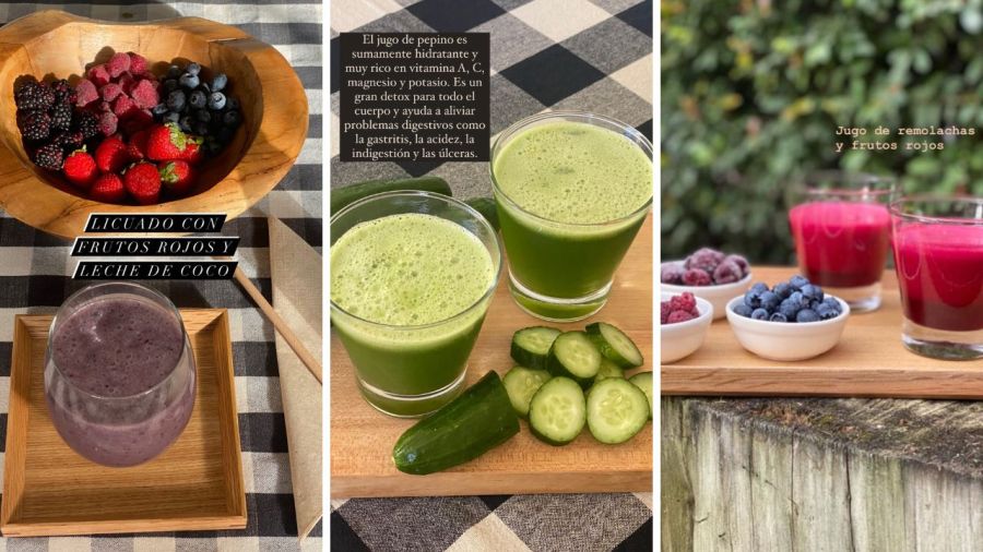 Jugos de Juliana Awada