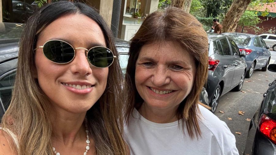 Patricia Bullrich, Me junté con Agostina antes de que vuelva a su casa con su familia 20260402