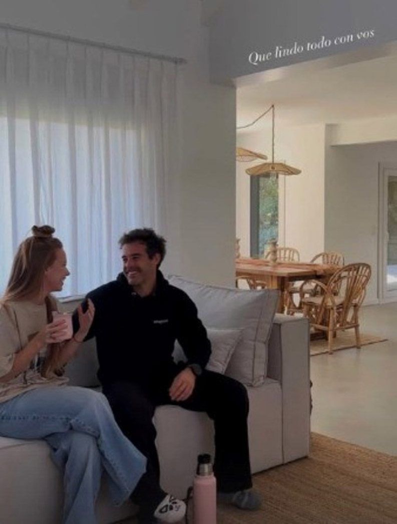 Rocío Pardo y Nicolás Cabré