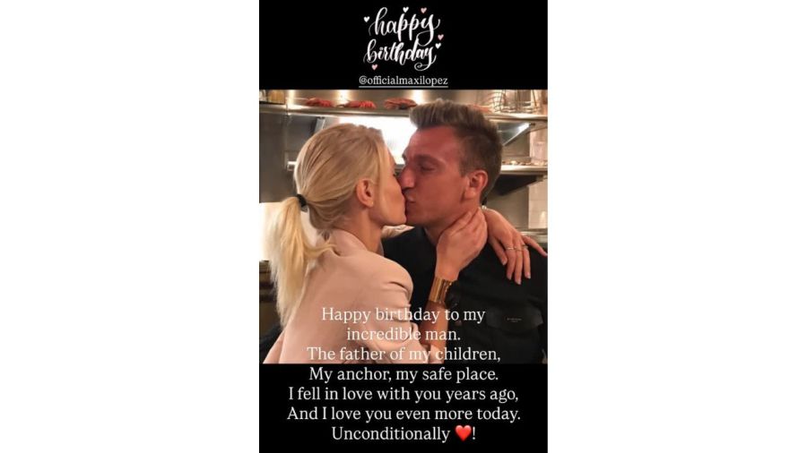 Daniela Christiansson y Maxi López