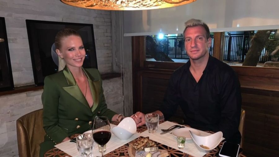 Daniela Christiansson y Maxi López