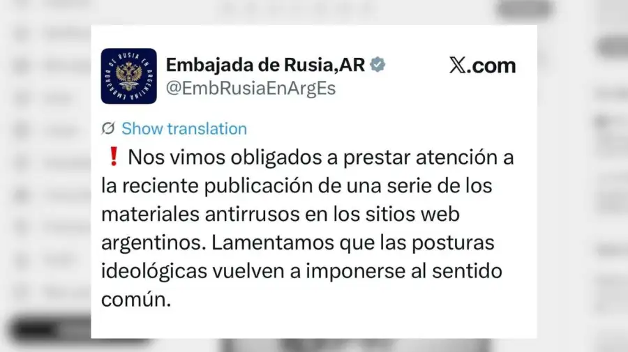 Embajada Rusia en Argentina