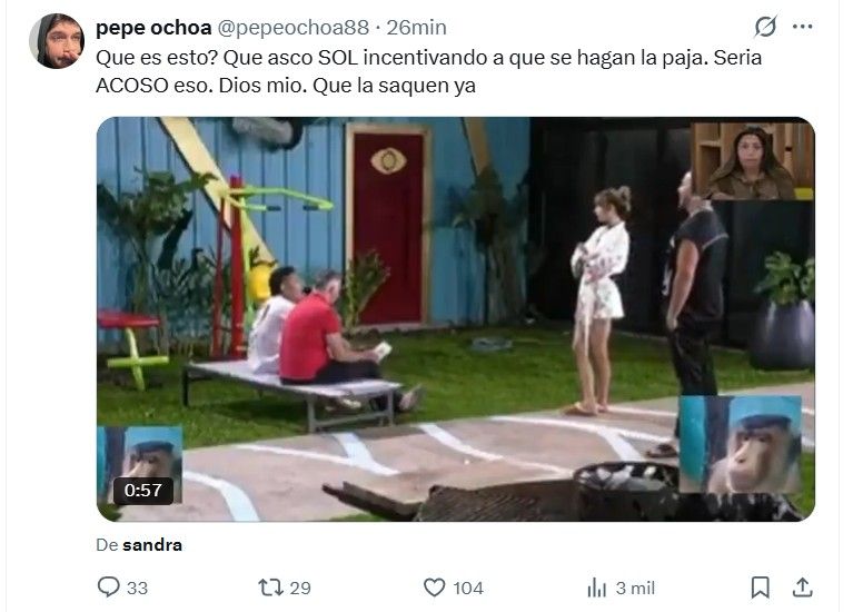 Indignacion con Solange Abraham