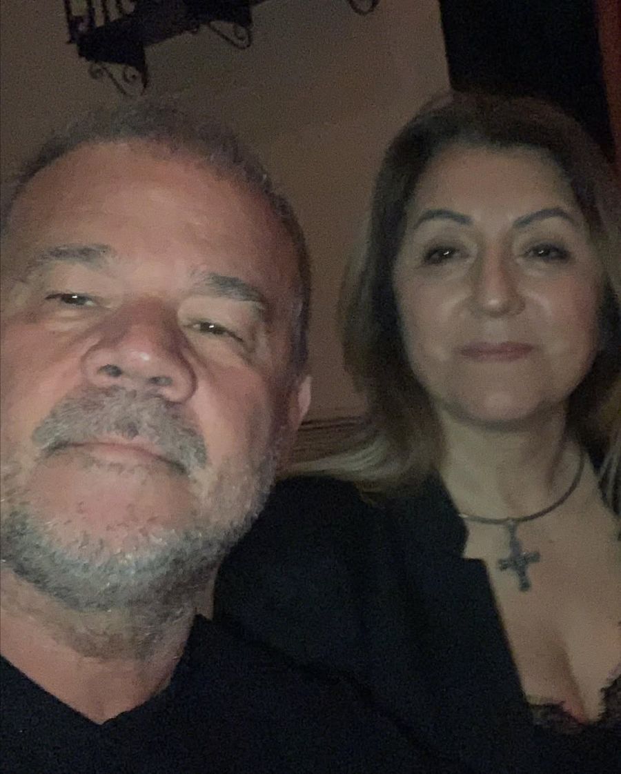 Chino Volpato y Mirta, su esposa