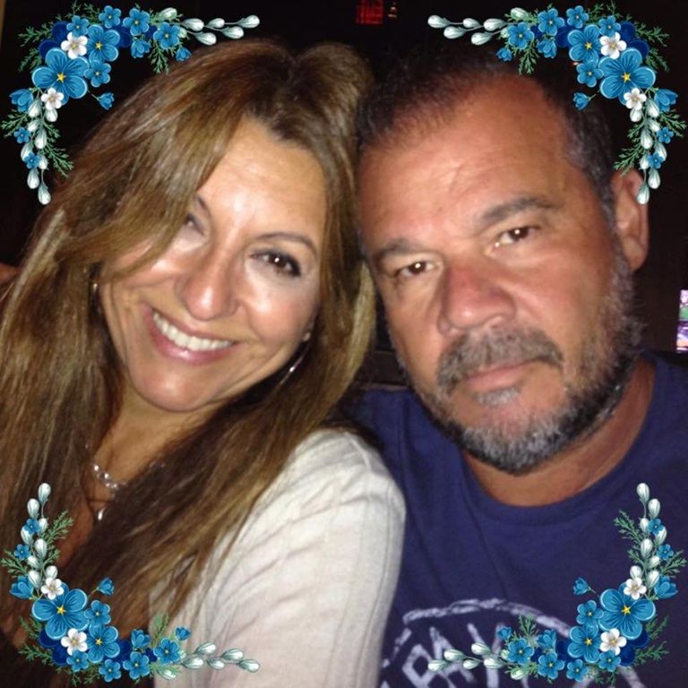 Chino Volpato y Mirta, su esposa