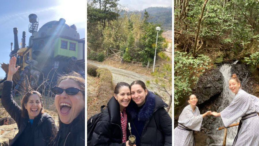 Laura Novoa y su hija Mora