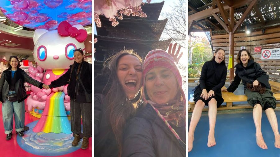 Laura Novoa y su hija Mora