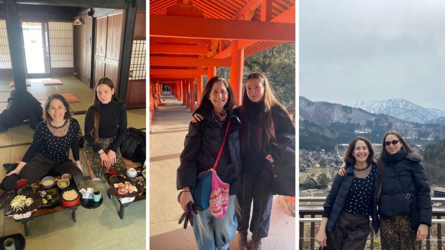 Laura Novoa y su hija Mora